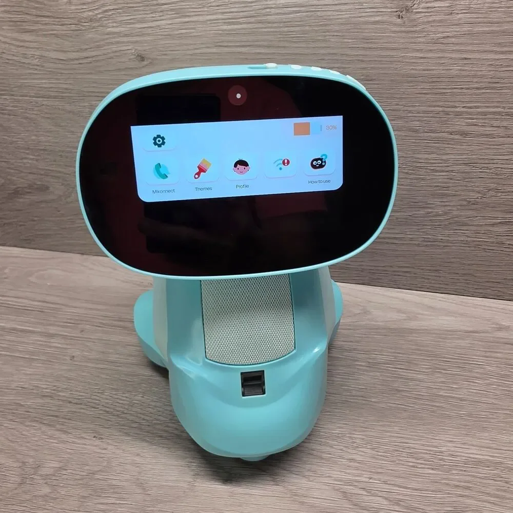 Miko 3 AI Powered Smart Robot For Kids Pixie Blue Educational STEM Companion